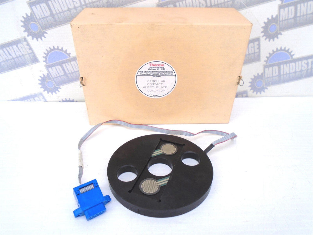 THERMO - 0041-429 - CIRCULAR CONTACT ALERT PLATE for Centaurus FT-IR -NEW in BOX
