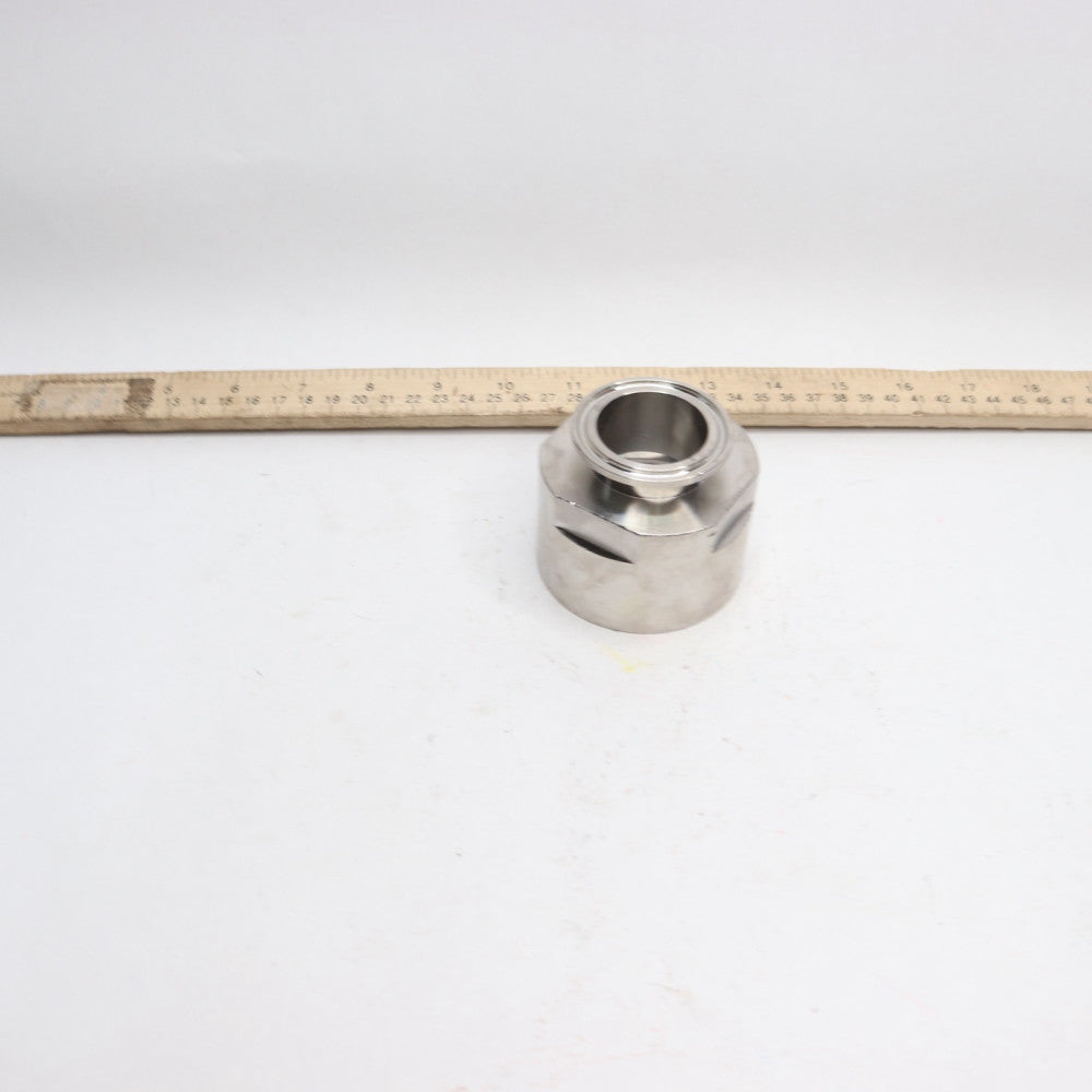 Valve Sanitary Fitting Adapter Stainless Steel 2 FNPT x 1.5 Clamp 22MP-G150200