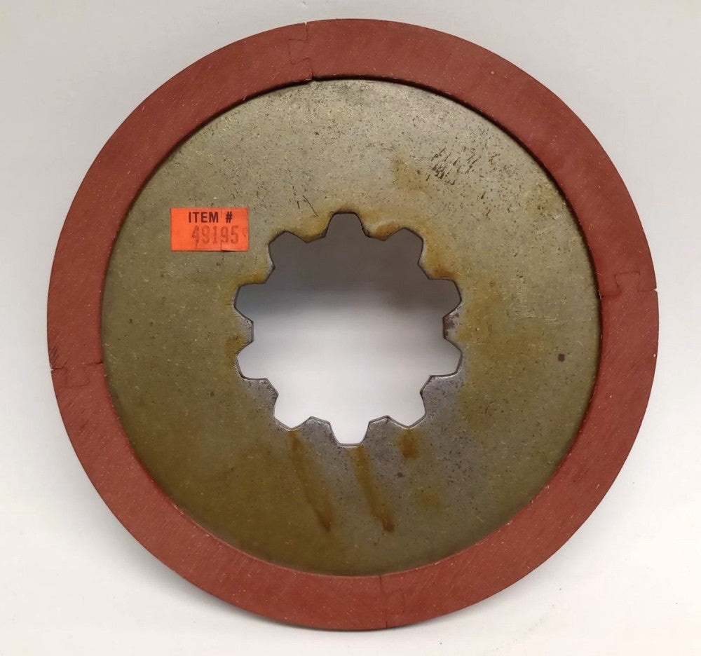 Disc 49195 Brake/Clutch Disc 5-3/4"OD 1/4" Thick 10Spline 2-3/16" Spline