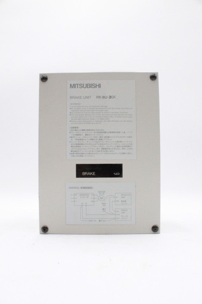 Mitsubishi FR-BU-30K 3-Phase Brake Unit