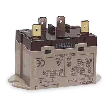 Omron G7l-1A-Tubj-Cb-Dc24 Enclosed Power Relay, Surface (Top Flange) Mounted,