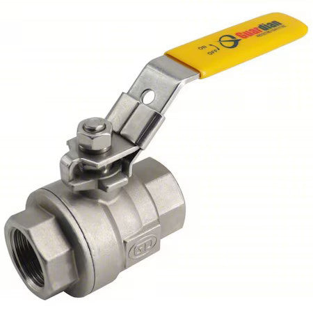 Zoro Select 06Q021n06014 Manual 2-Way Ball Valve,Npt,316 Ss