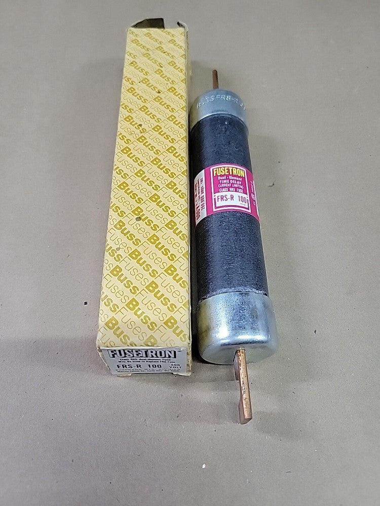 NEW FRS-R-100 100 Amp Fusetron Time-Delay Fuse, 600V
