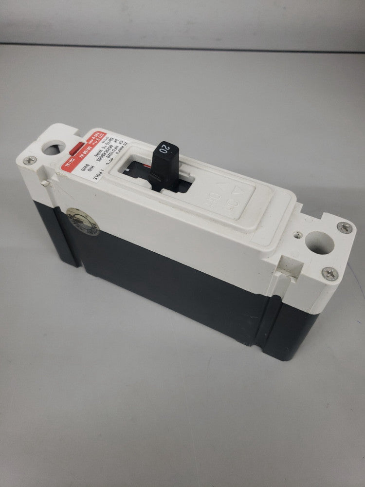 1) New Take Out! Eaton HFD1020 1 Pole 20 AMP 277V 65K Circuit Breaker