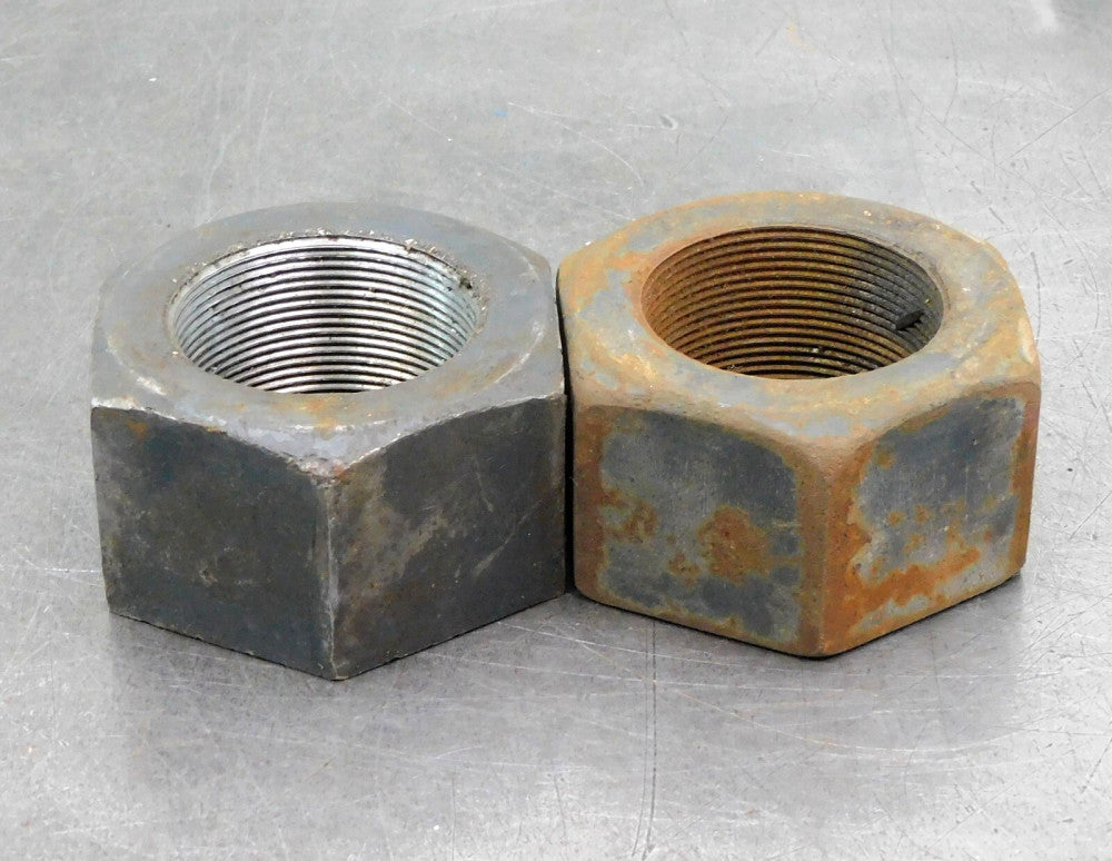 Industrial Paperweight Fine Thread Bolt 2-1/4" Fine Thread 2.8lbs Lot of Two (2)