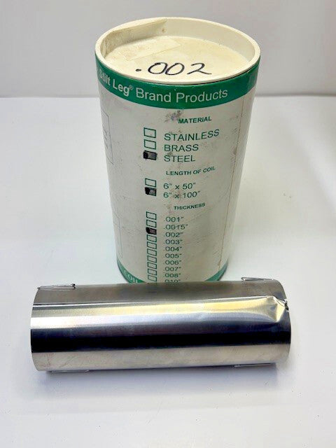 STILT LEG BRAND PRODUCTS .002 STEEL COIL SHIM