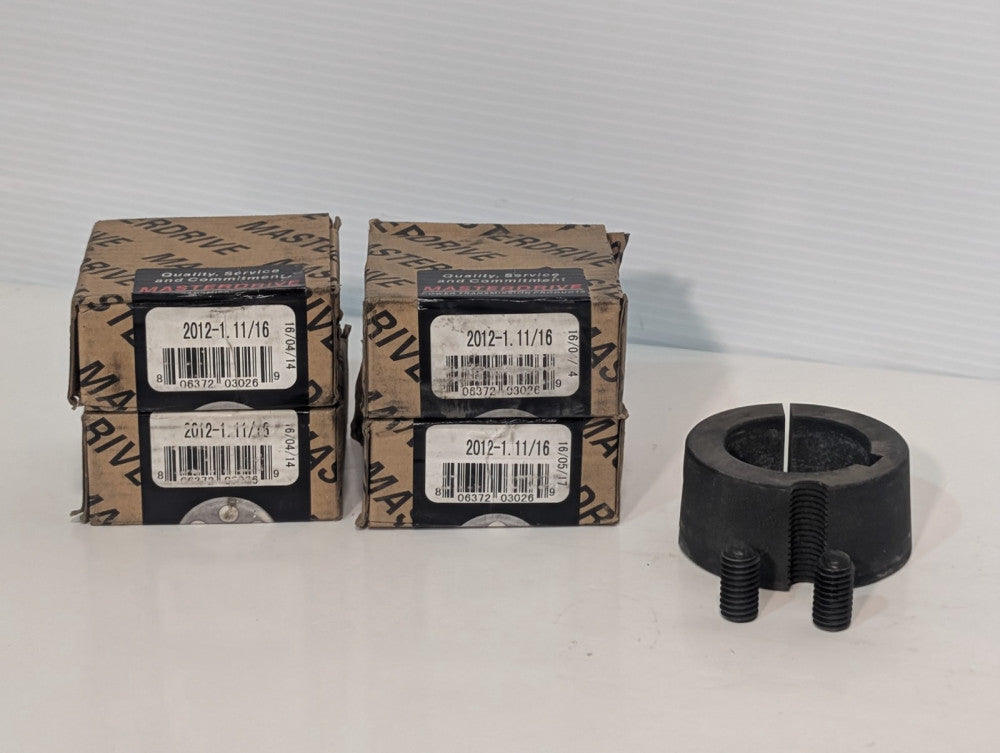 Lot of 4: MasterDrive / MD, Inc. 2012-1.11/16 Bushings, 2012 Series 1-11/16 Bore