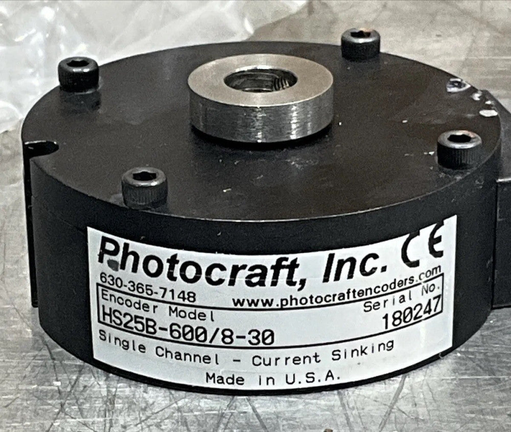 Nos Tri-Tronics HS25C-P64AJ/8-30 HS25 Programmable Encoder 1/4' Dia. Bore 8-30V