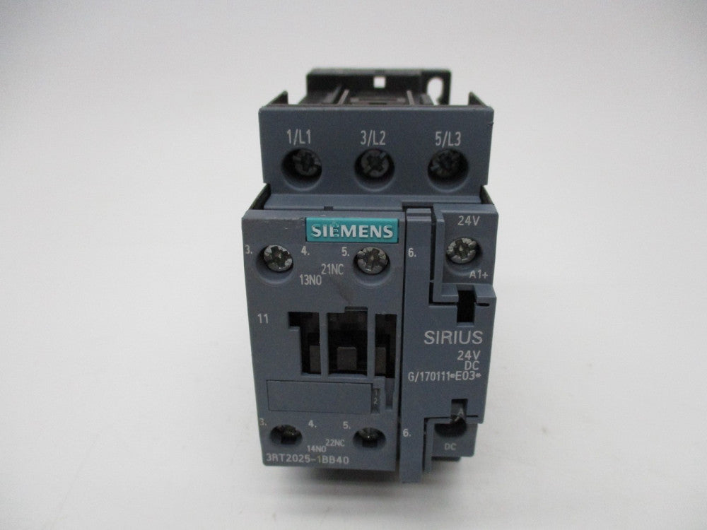 SIEMENS 3RT2025-1BB40 24V NSNP