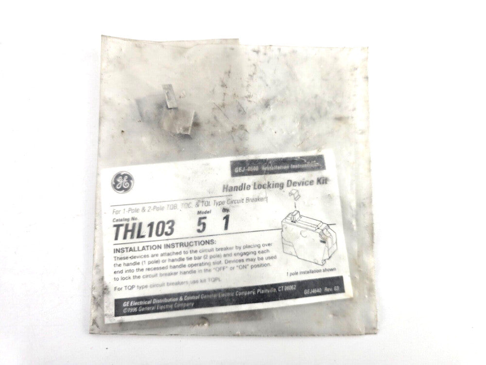 General Electric THL103 Handle Locking Device Kit