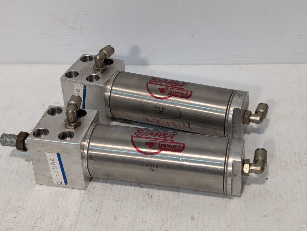 Bimba 313-DBZ Pneumatic Cylinder; Double Acting, 2in bore, 3in stroke -Free Ship