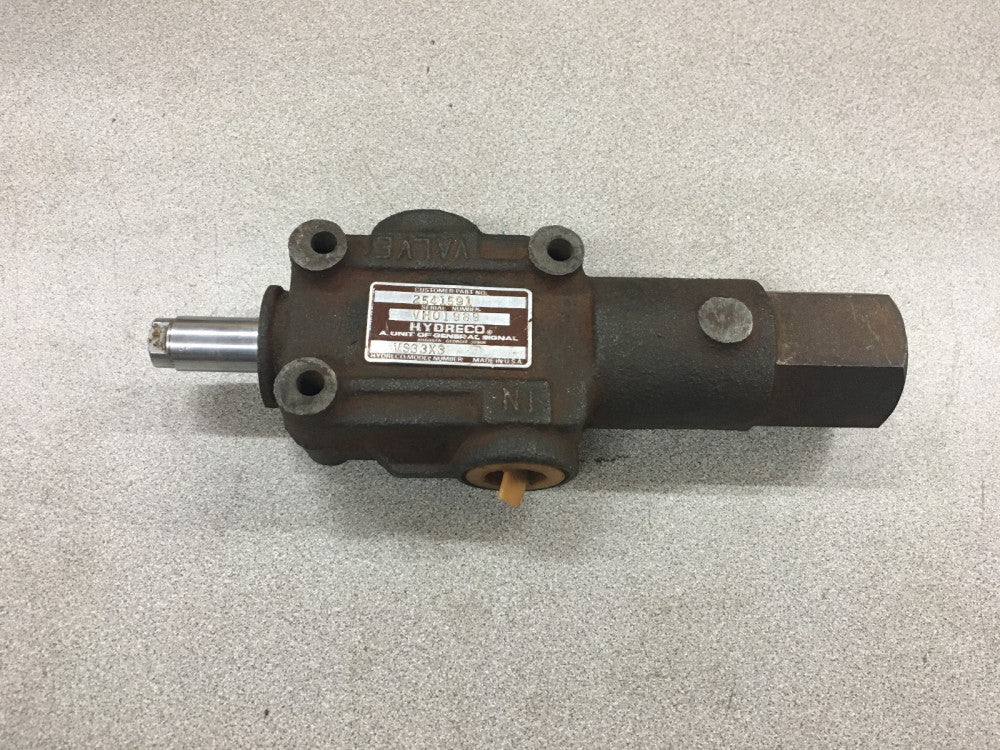 NEW NO BOX HYDRECO STOP VALVE VS33X3