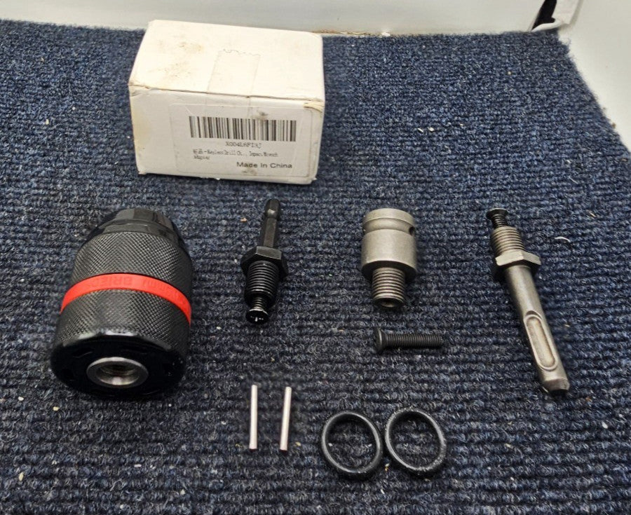 (QTY 11) 13mm Keyless Drill Chuck Heavy Duty 1/2''-20UNF with SDS-Plus/Hex Shank