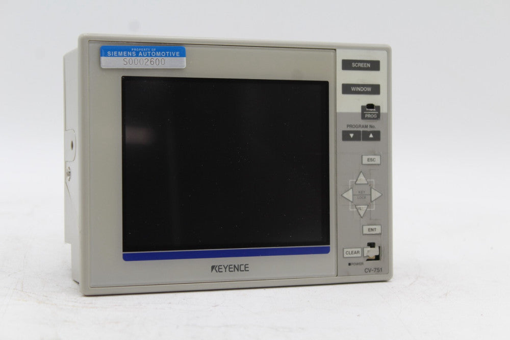 Keyence CV-751P Operator Interface Panel