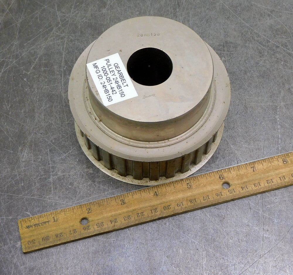 Browning 24HB150 Timing Gear Belt Pulley 24 Teeth 1-1/4" Bore 1-1/2" Belt