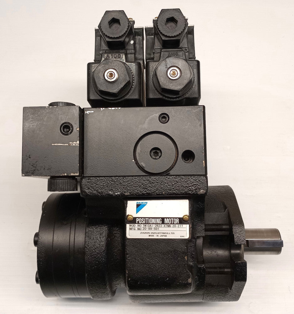 Daikin TM10AI-2R23-XTNN-20-277 Positioning Motor 1" Keyed Shaft Dual Solenoids