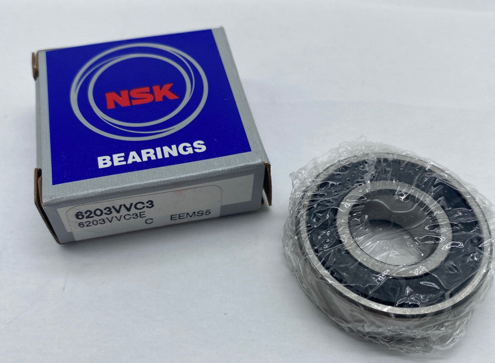 NSK 6203VVC3 Ball Bearing, Sealed, 17mm Bore