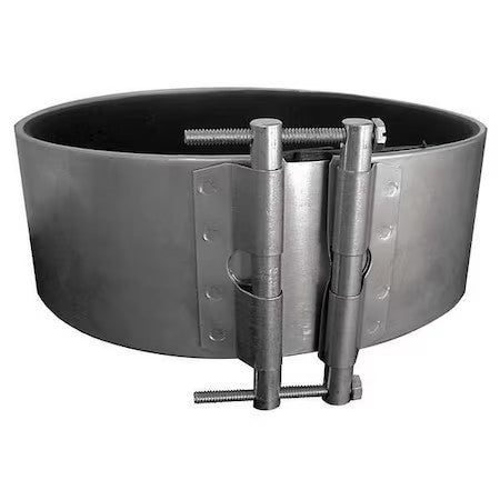 Ductmate Grlabqs12ga Round Duct Coupler, 12 In Duct Dia, Metal, 24 Ga Ga, 12 In