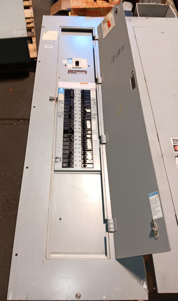 CHALLENGER PM1A 400 AMP MAIN BREAKER PANELBOARD 42 CIRC 208Y/120V CDK3400W MAIN