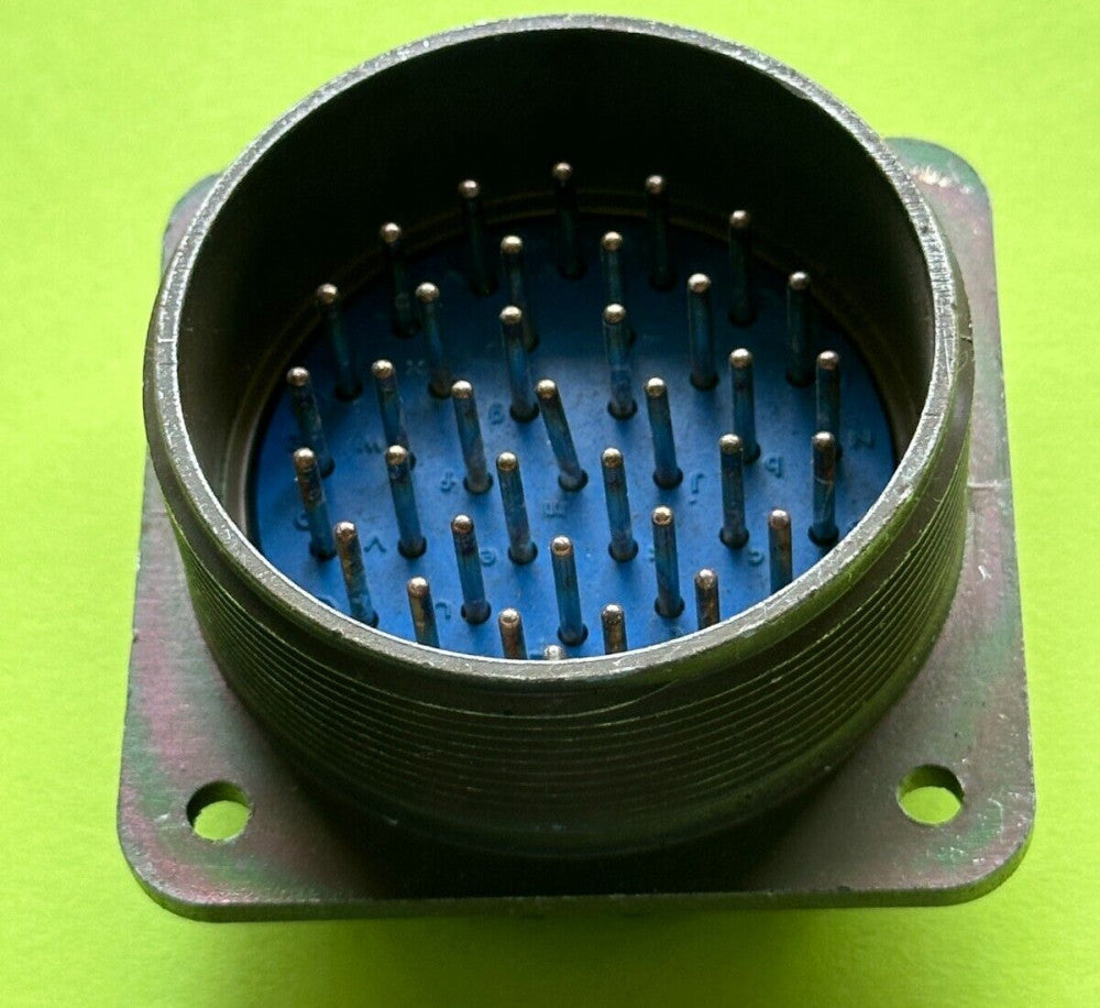 Amphenol 36-15 Pin Plug Socket Circular Connector Black - NEW Fast Ship