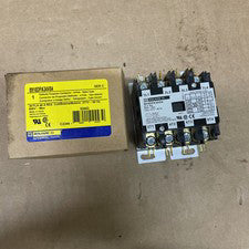 NIB Square D 8910DPA34V04 Series C 4 Pole 600V 40A Contactor