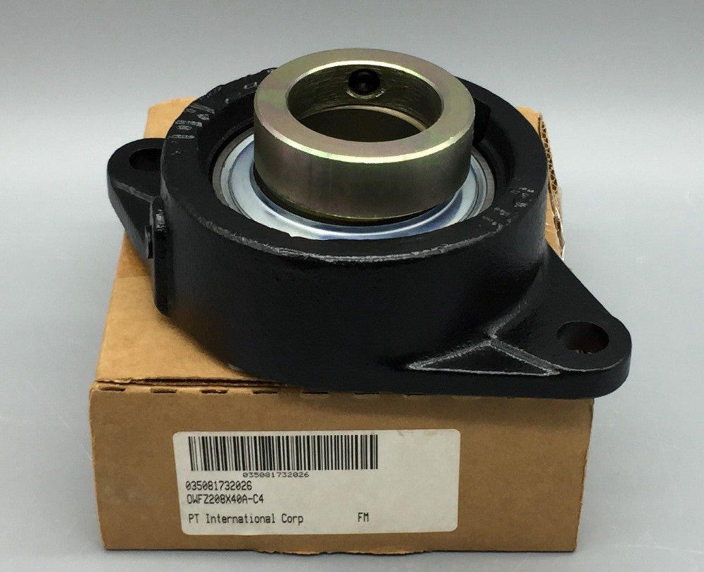 NEW PT International OWFZ208X40A-C4 Flange Bearing Bore 40mm