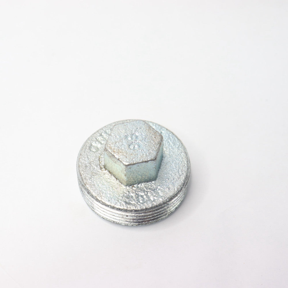 Meter Nut Plug Galvanized 1-1/2"