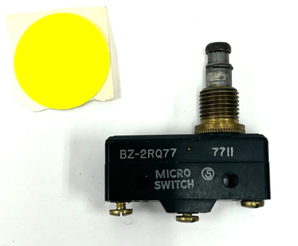HONEYWELL MICRO SWITCH BZ-2RQ77 SNAP ACION SWITCH 15A @ 240V AC CONTACT RATING