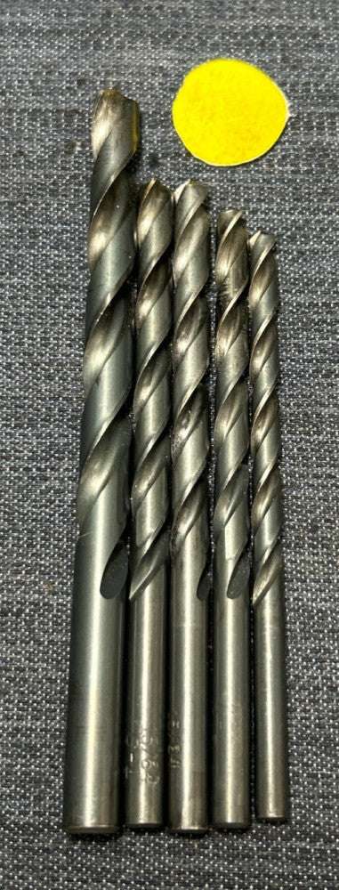 CHICAGO LATROBE HS 2 FLUTE DRILL BIT ASSORTED SIZES LOT OF 5