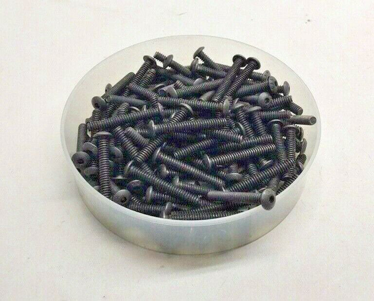 YFS JGA66032-120 Button Socket Head Cap Screw 6-32 x 1" (Pack of 120) Black P/F