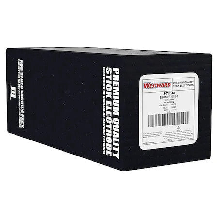 Westward 20Yd43 14" Welding Electrode 3/16" Dia., Aws E7018, 50 Lb.
