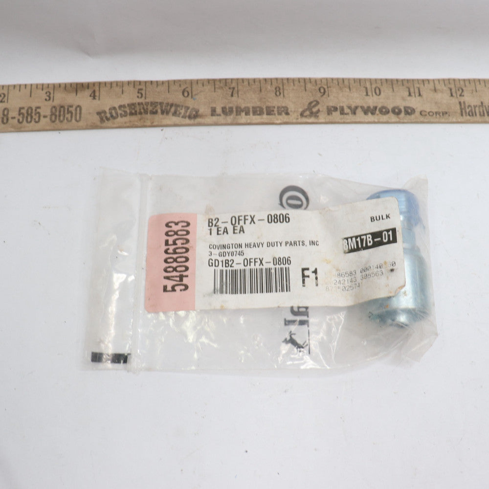 Continental Hose Fitting 1/2" Hose ID x 11/16-16 Female ORFS B2-OFFX-0806