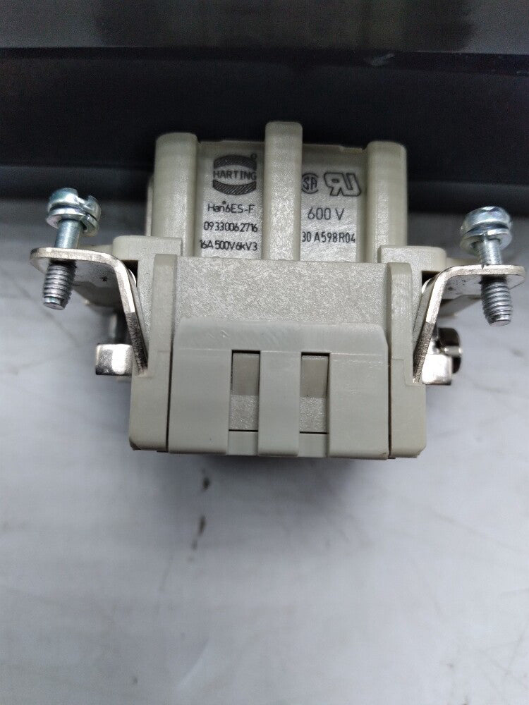 NEW Harting HAN 6ES-F Connector, 09330062716