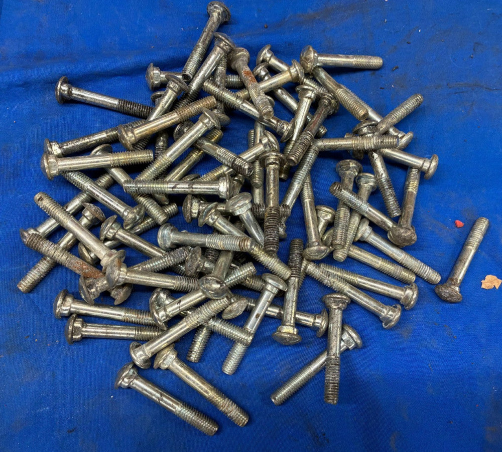 UNBRANDED HIGH STRENGTH CARRIAGE BOLTS 3/8 - 16G X 1" (LOT OF 75)