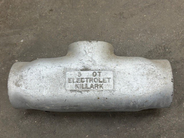 3-WAY ELECTROLET KILLARK CONDUIT BODY OUTLET