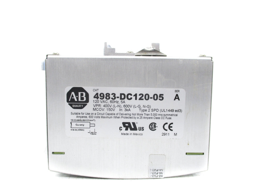 ALLEN BRADLEY 4983-DC120-05 SER. A NSNP