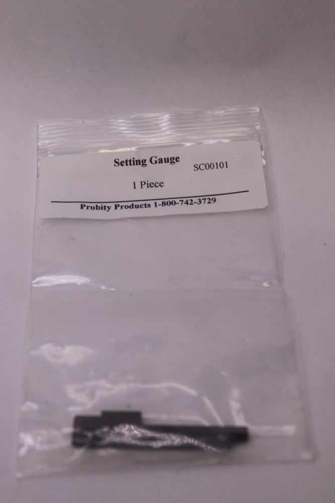 Setting Gauge SC00101