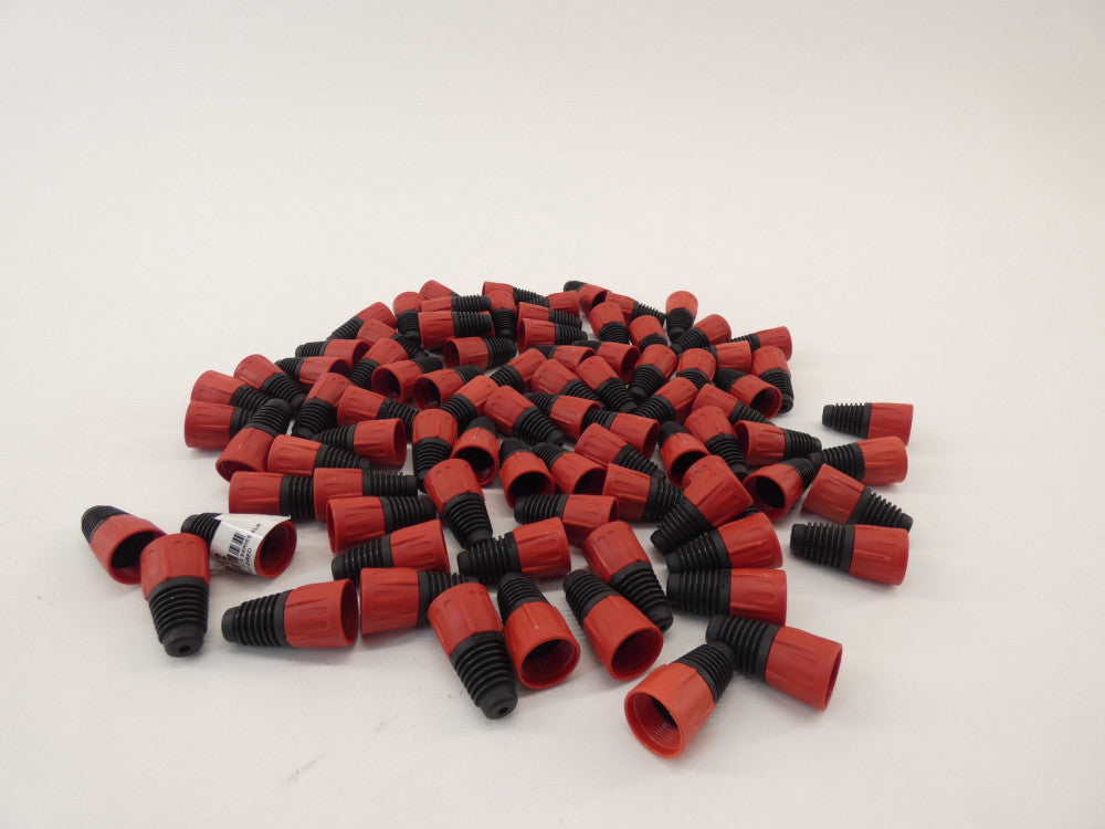 *Lot of 85* Neutrik BSX-2-RED Inline Red Boot XLR Connector - NEW Surplus!