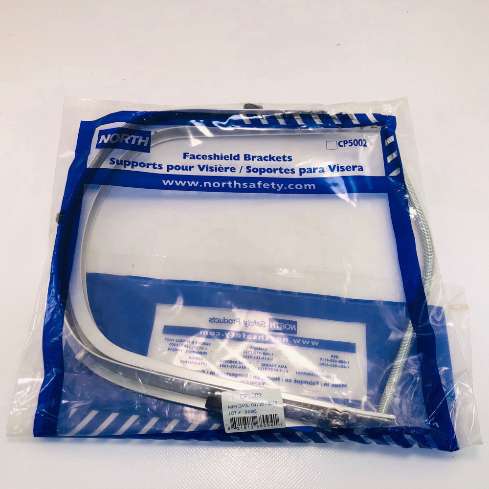 North Safety CP5002 Faceshield Brackets CP5002. *NEW In Unsealed Bag*