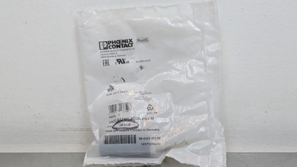 Phoenix Contact SACC-M12MS-4CON-PG7-M 4-Position Connector 1662528 4-Pin