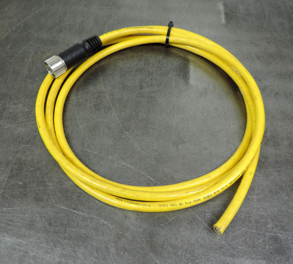 Turck CKM 19-19-10 One Connector Cordset Cable U4704-10