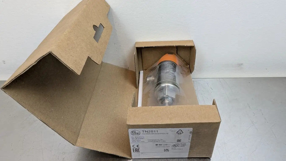 IFM Efector TN2511 Temperature Sensor w/ Display TN-045KCBD18-MFPKG/US/ -50 - 15