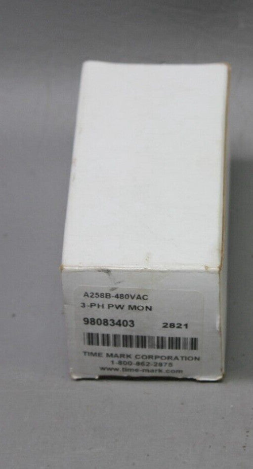 NEW TIME MARK 3-PHASE MONITOR A258B-480V