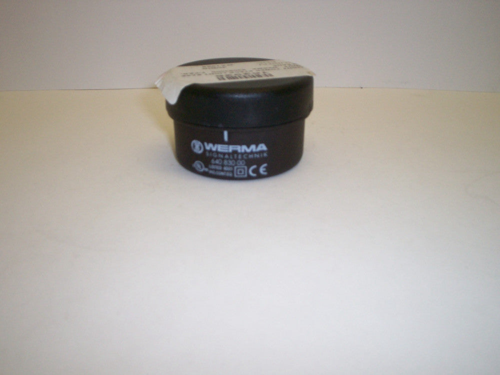WERMA 640 830 00 TERMINAL ELEMENT ( CAGE ) WITH CAP FOR TUBE IP65 NEW NO BOX