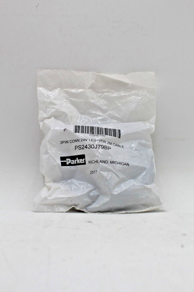 Parker PS2430J79BP 24V 3-Pin 2M Cable