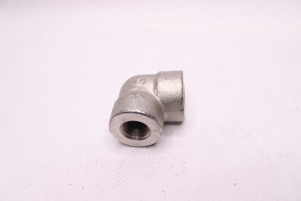Threaded 90 Degree Elbow 3000# 316 Stainless Steel