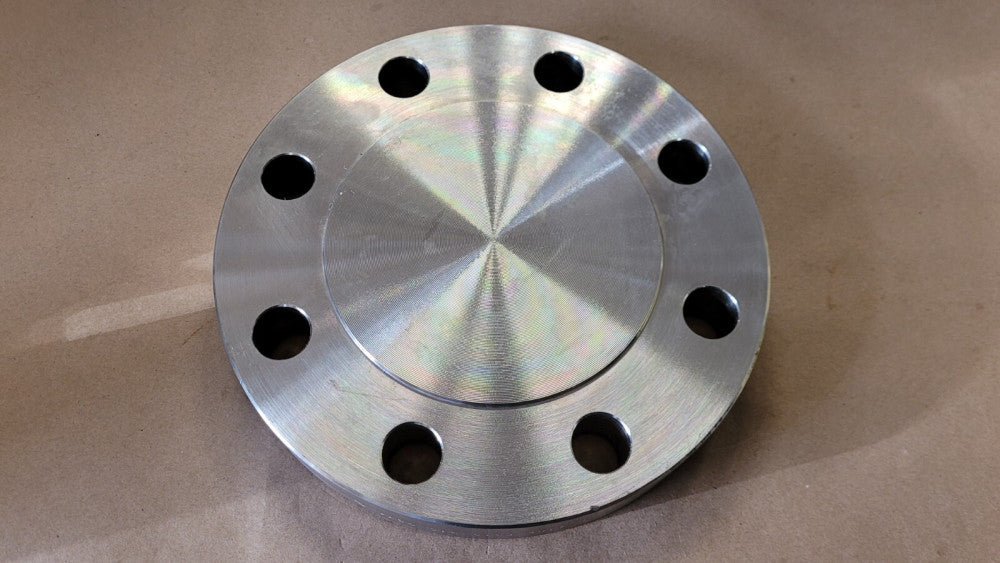 3-1/2" 316 Stainless Steel Blind Pipe Flange 300 A 182 B16 C374