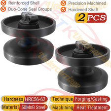2x Rear Idler for Mustang MTL20 MTL25/Gehl CTL70 CTL80/Takeuchi TL150 TL12 TL10