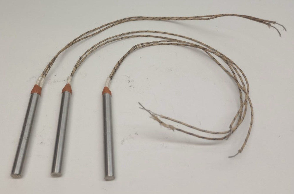 GT Heater 6527A Used Cartridge Heater Used 1/4"Diameter X 2-1/2" L (Pack of 3)