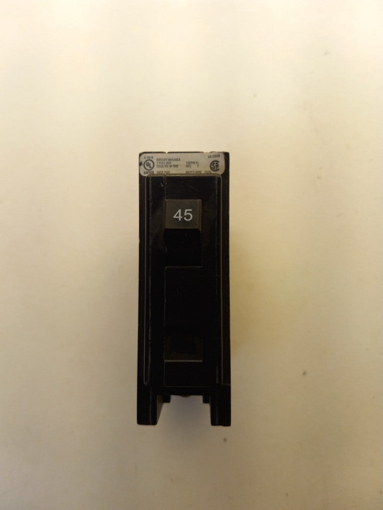 Eaton USD QBHW1045 Miniature Circuit Breakers (MCBs) QB 1P 45A 240V 50/60Hz 1Ph